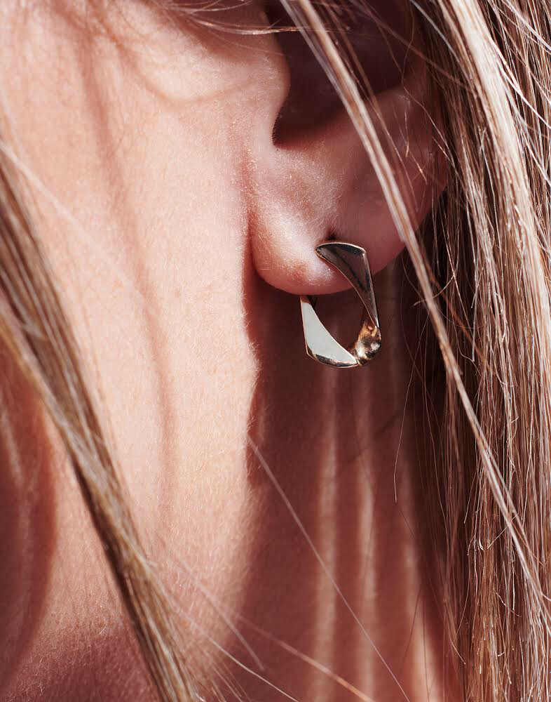 cuban link earring