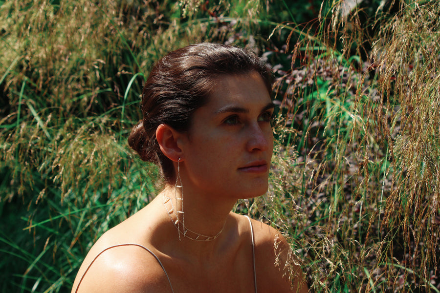 Pearl 2025 cage earrings